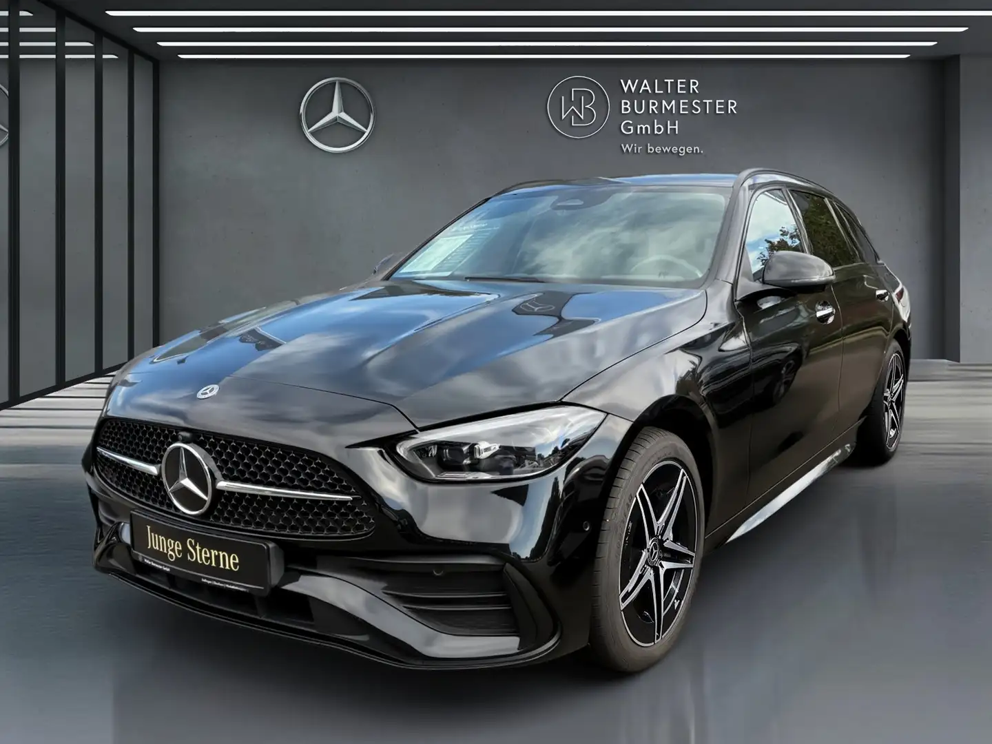 Mercedes-Benz C 300 de T AMG+Night+MBUX+Ambiente+AHK+CarPlay Noir - 1