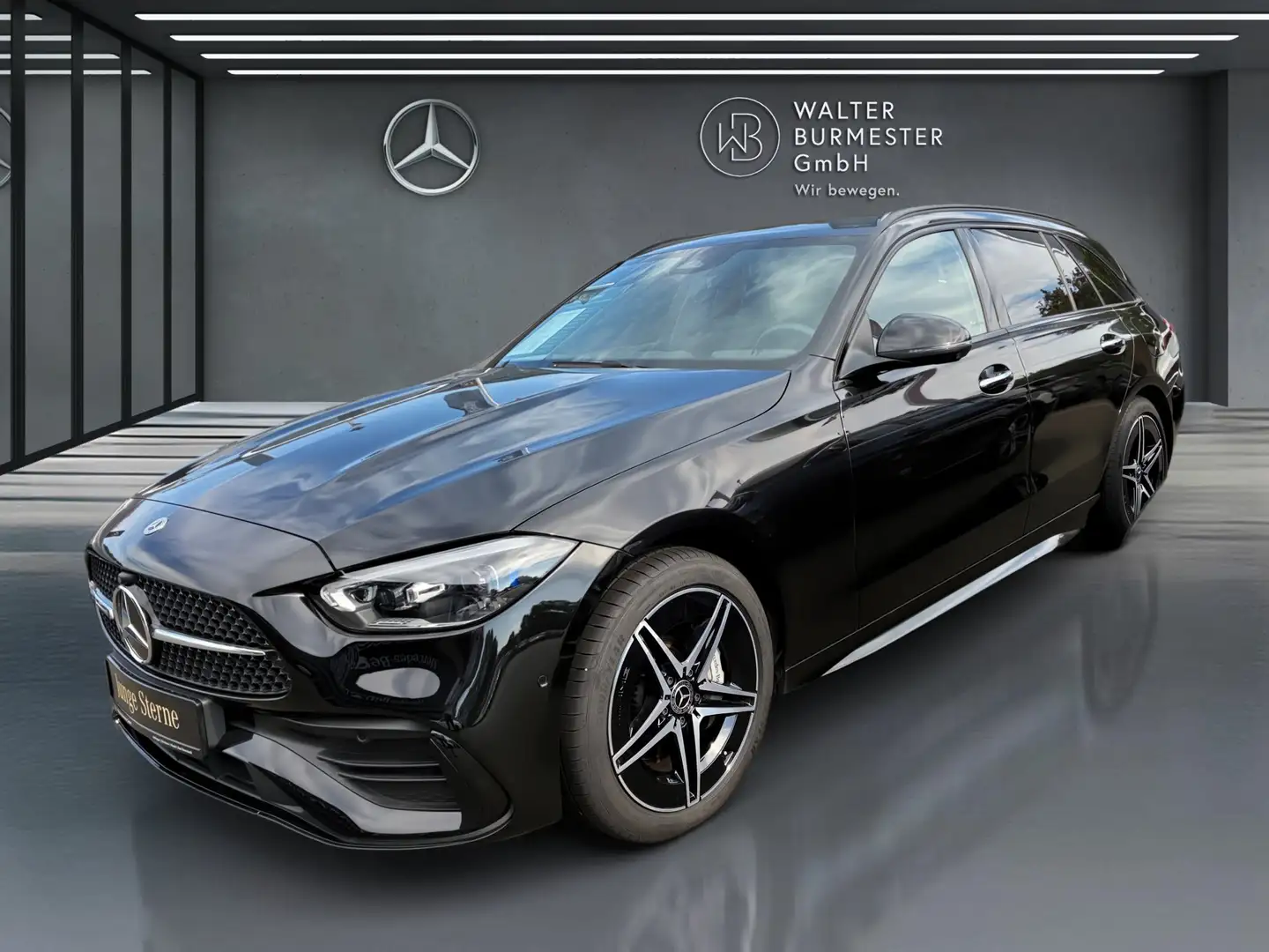 Mercedes-Benz C 300 de T AMG+Night+MBUX+Ambiente+AHK+CarPlay Noir - 2