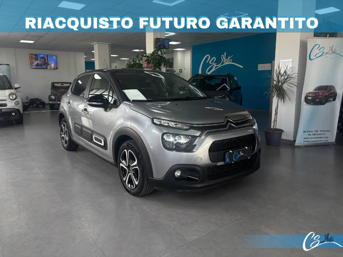 Citroen C3 1.2 puretech C-Series s&s 83cv Argento - 1