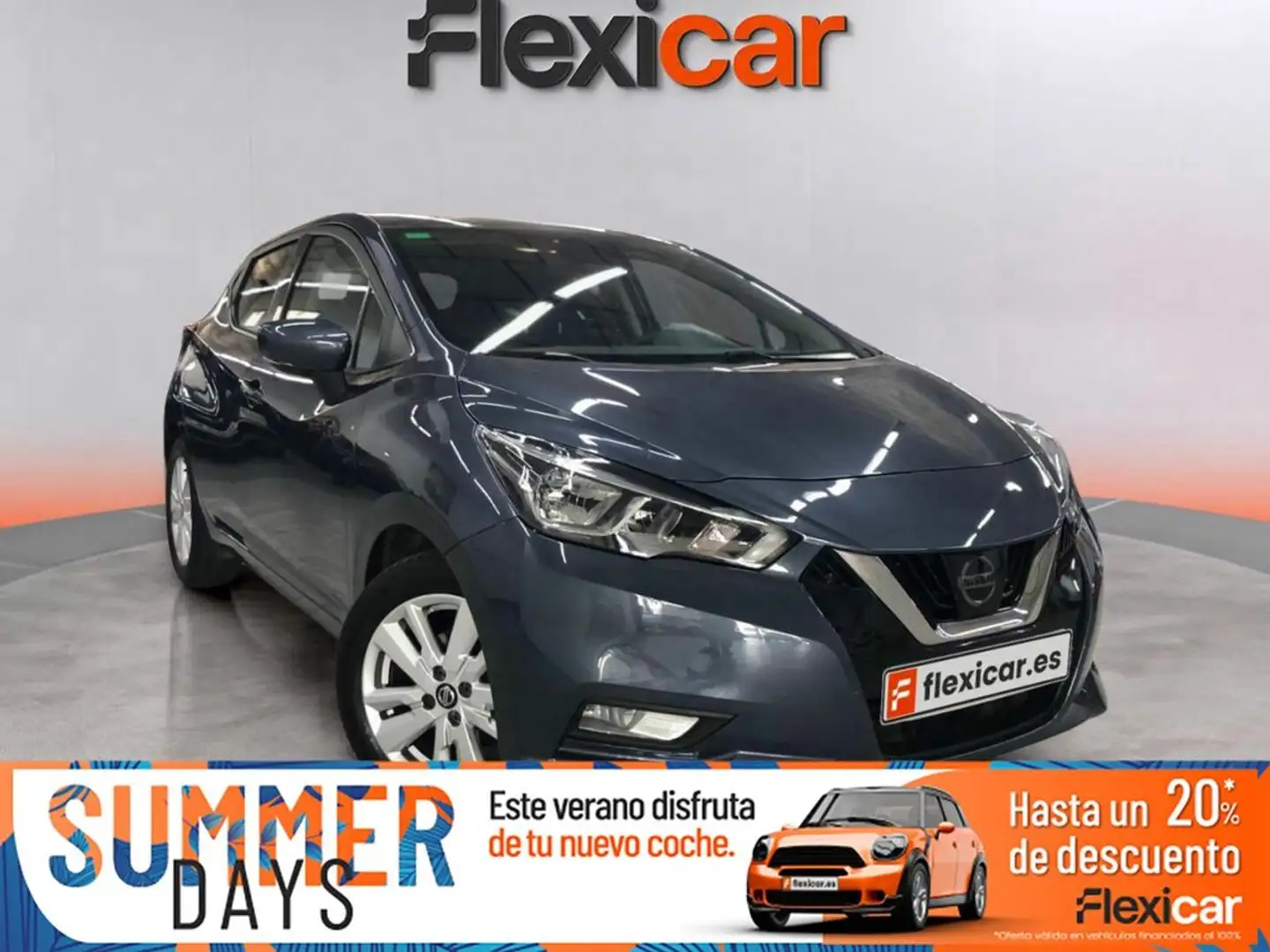Nissan Micra IG-T 74 kW (100 CV) E6D Acenta Gris - 1