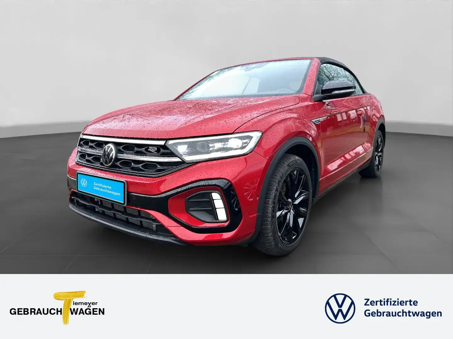 Volkswagen T-Roc Cabrio 1.5 TSI R-LINE LED+ KAMERA BEATS LM Rot - 1