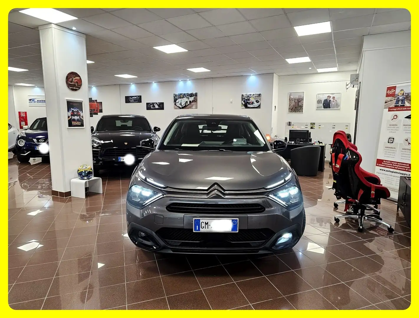 Citroen C4 III 1.5 BlueHdi 130CV EAT8 Feel Pack Garantita Grigio - 2