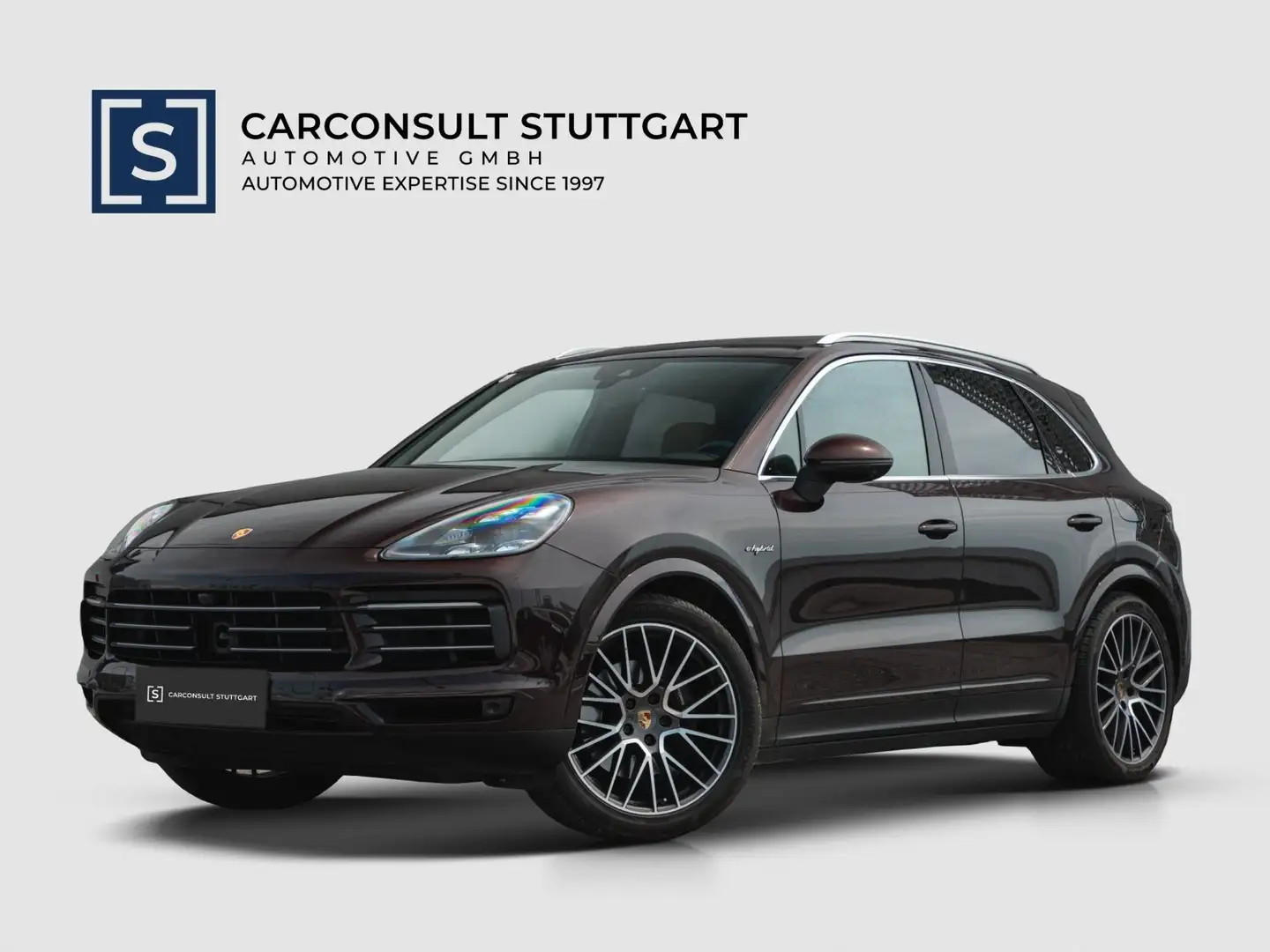 Porsche Cayenne E-Hybrid BI-COLOR i AHK I SOFTCLOSE I APPROVED Brun - 2