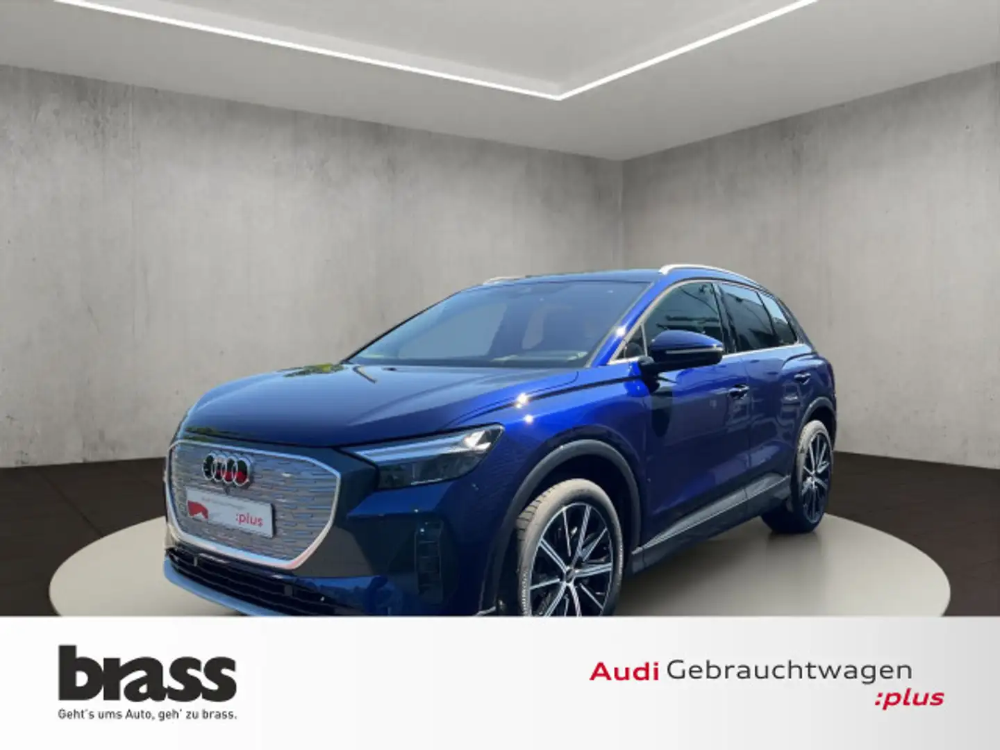 Audi Q4 e-tron 45 210 kW Blau - 1
