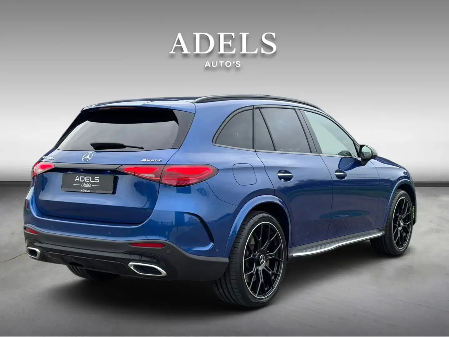 Mercedes-Benz GLC 400 400e 4MATIC AMG Line Panodak Burmester HUD Nightpa Blauw - 2