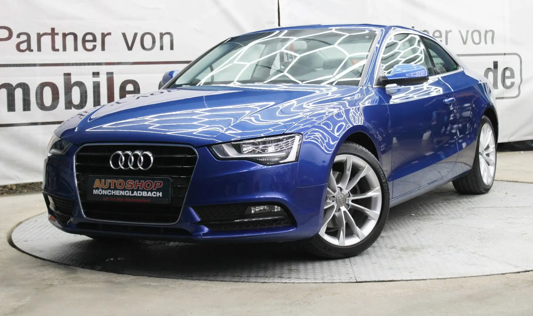 Audi A5 Coupe Tüv&Inspektion Neu*Scheckheft*Leder* Bleu - 1