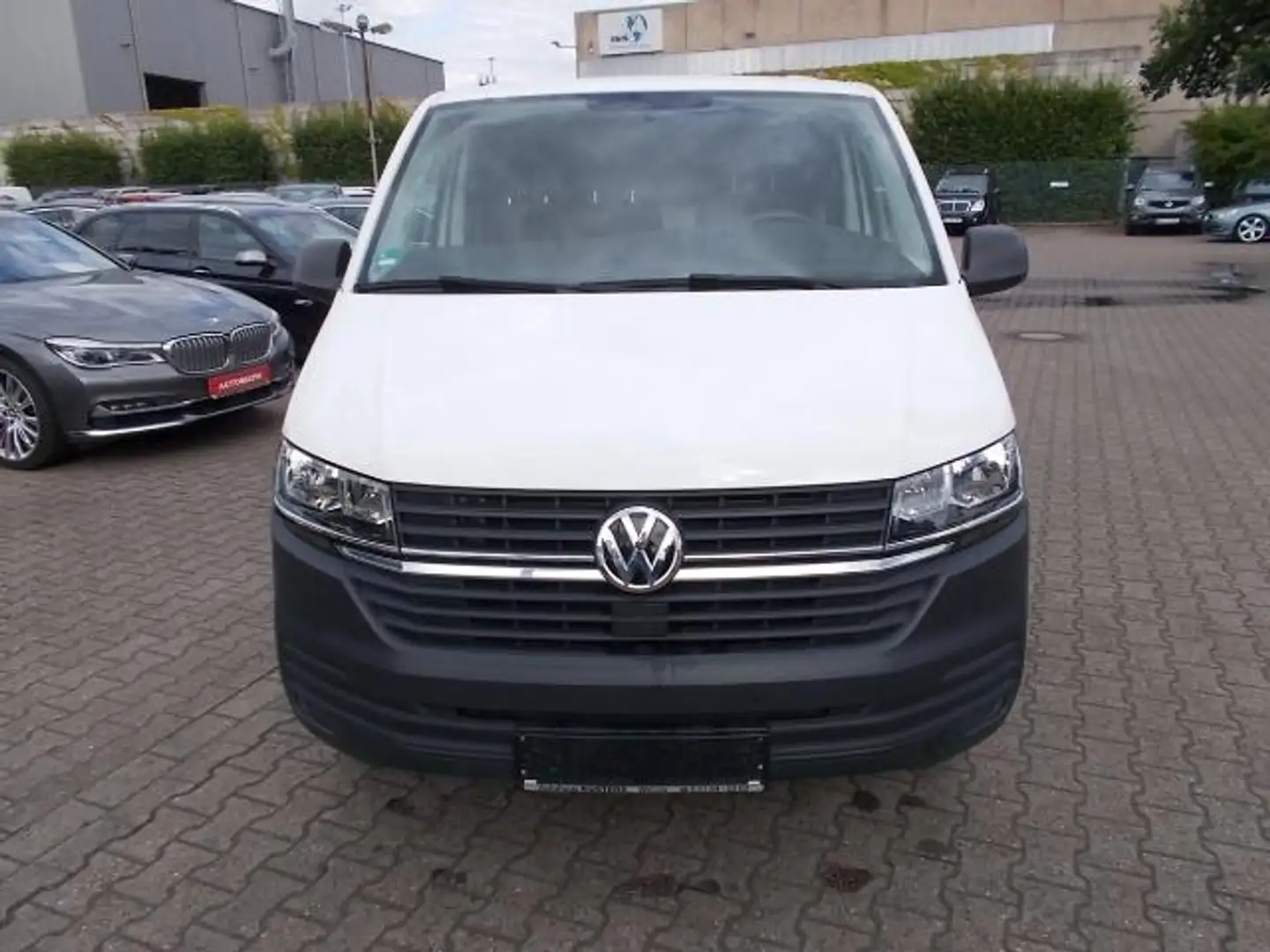 Volkswagen T6.1 Transporter T6 Kasten Klima AHK Allwetter 3Sitze Heckfl Blanco - 2