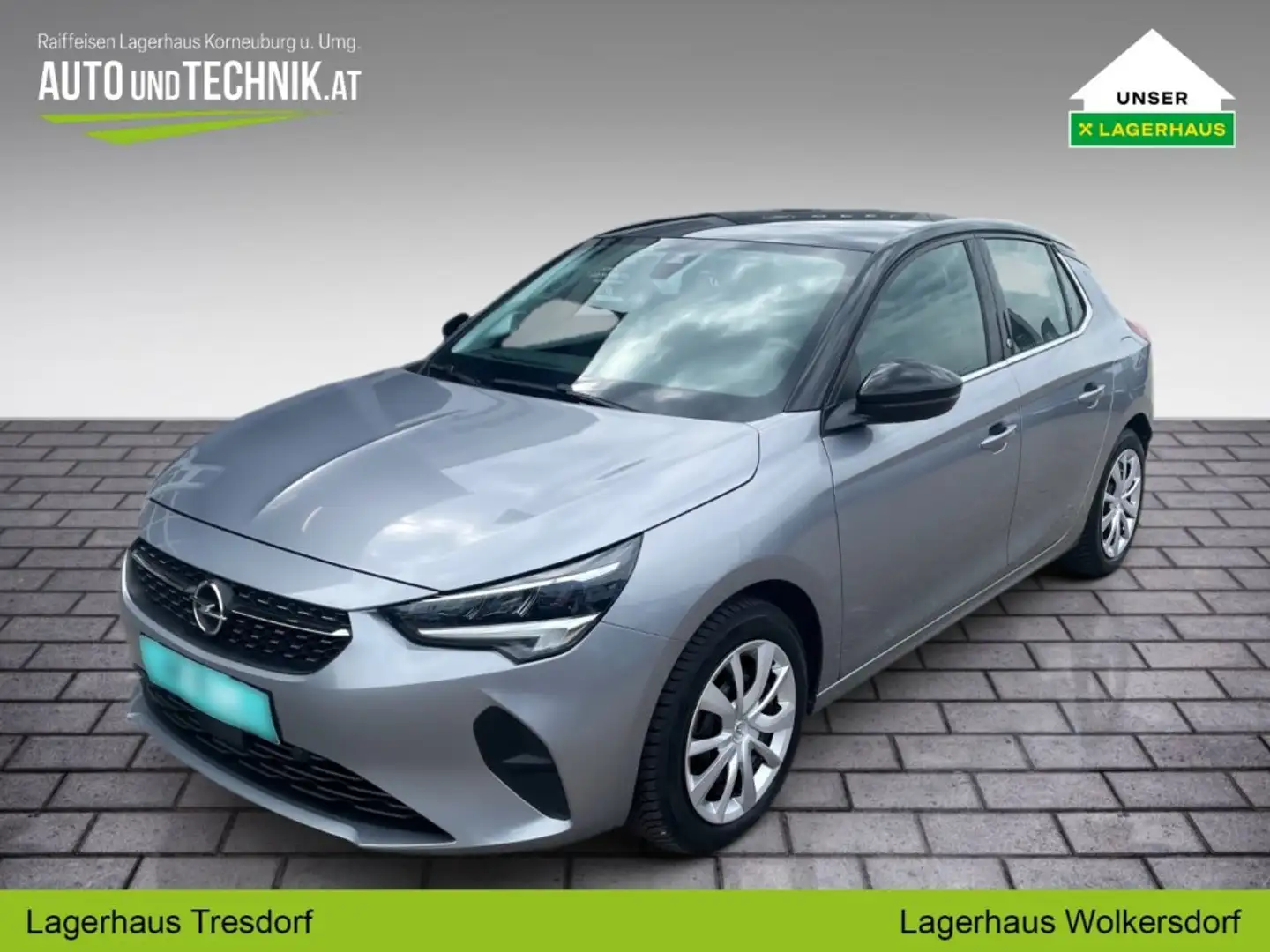 Opel Corsa E-First 1,0E Gris - 1