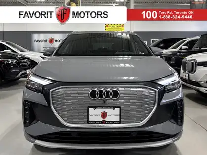 Gray 2024 Audi Q4 e-tron quattro 50 SUV / Crossover Automatic