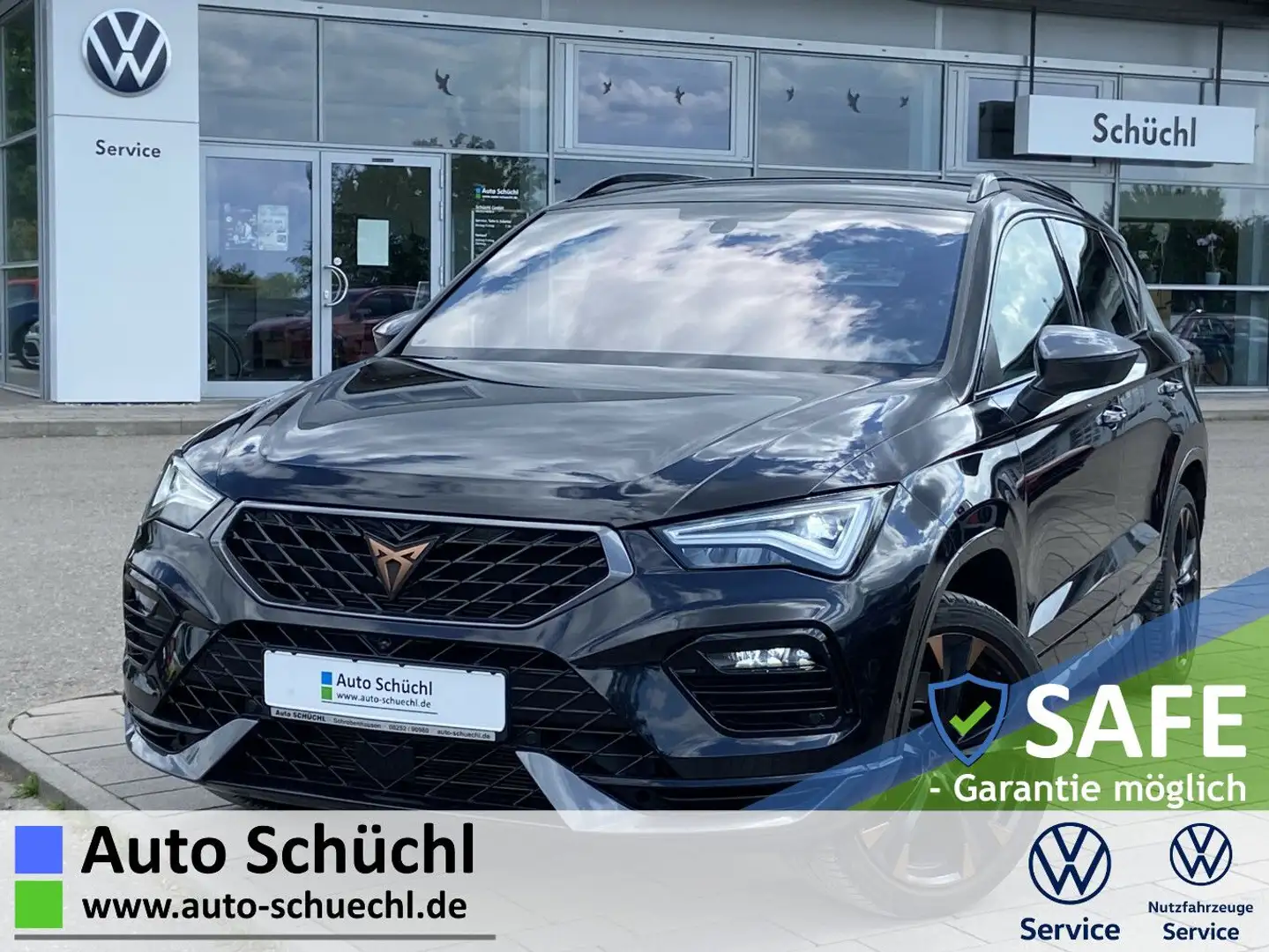 CUPRA Ateca 2.0 TSI DSG 4-DRIVE 19"-KUPFER+BEATS+NAVI- Schwarz - 1