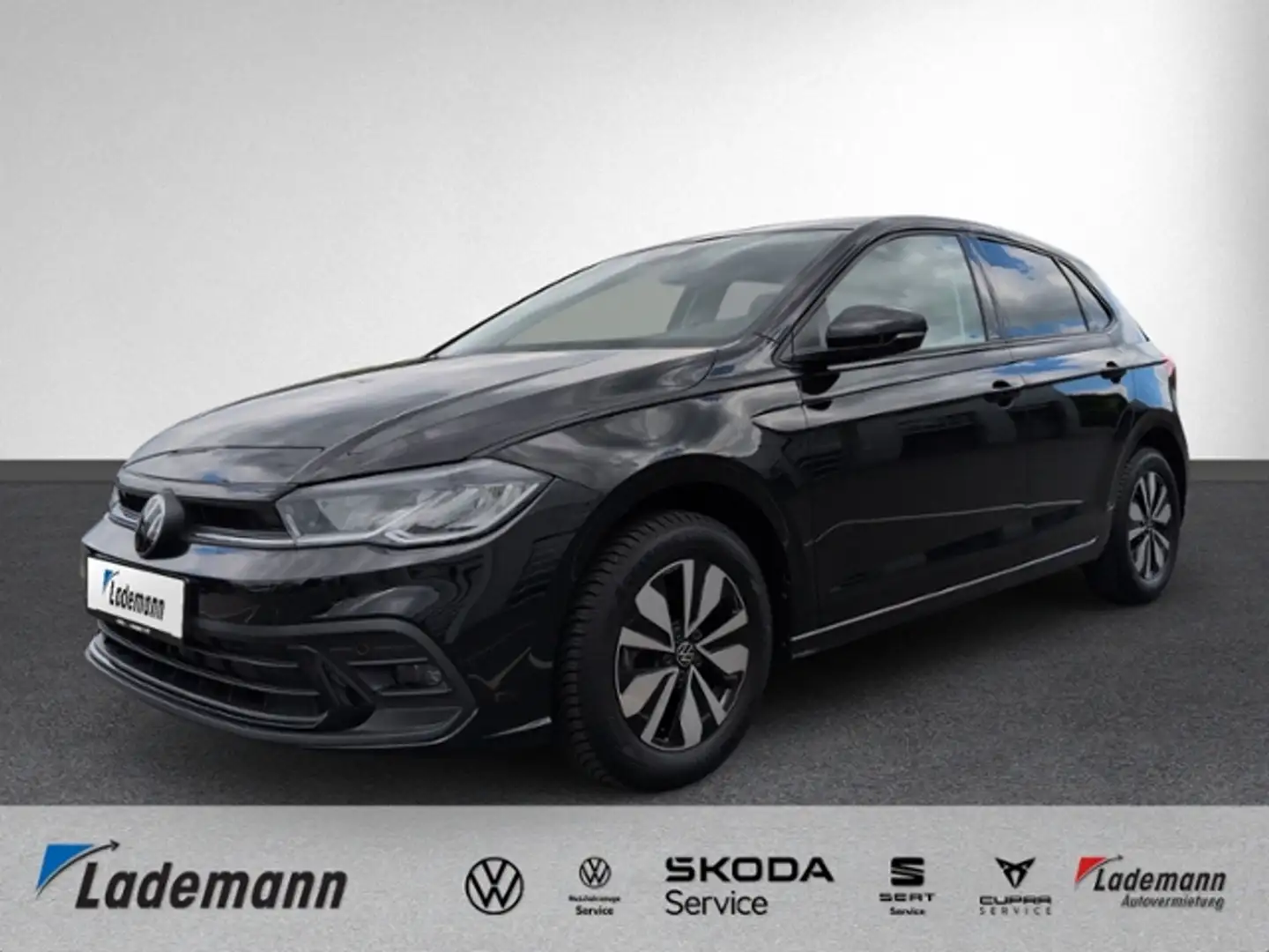 Volkswagen Polo 1.0 TSI DSG GOAL AHK+RFK+NAVI.+ACC+LED+SIHZ Schwarz - 1