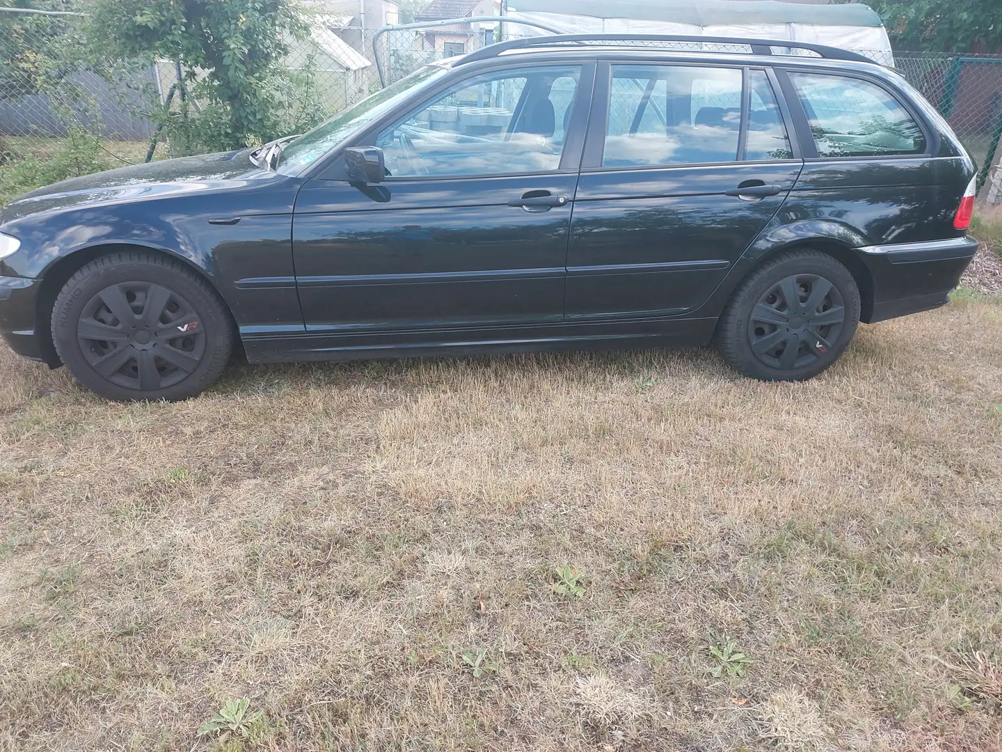 BMW 320 320d touring Schwarz - 2