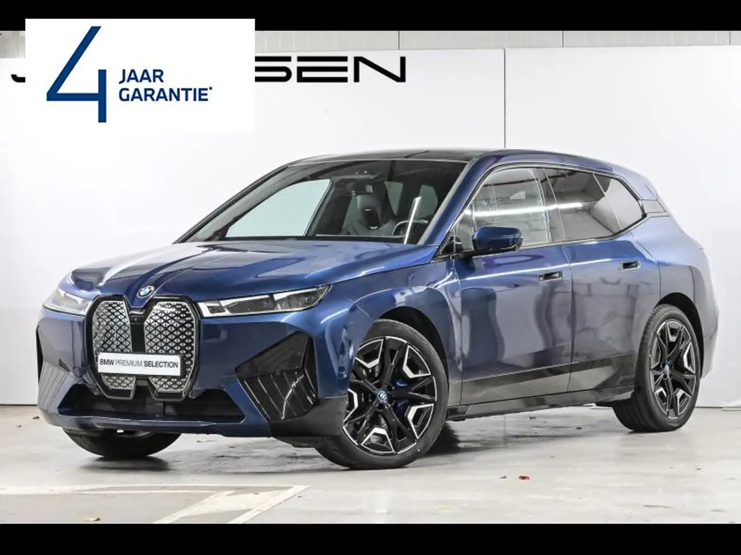 BMW iX xDrive40 Bleu - 1