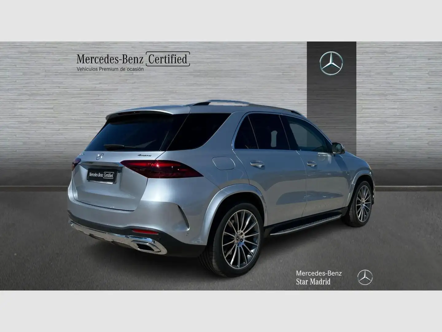 Mercedes-Benz GLE 450 450d 4Matic Aut. Silber - 2