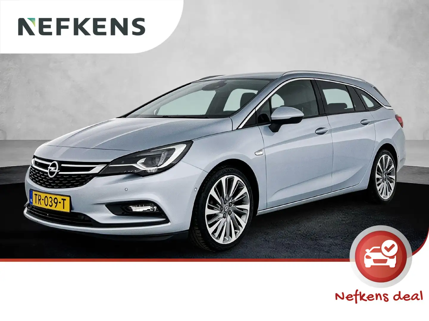 Opel Astra ST 150pk Innovation | 1ste eigenaar | LEER | Clima Grijs - 1