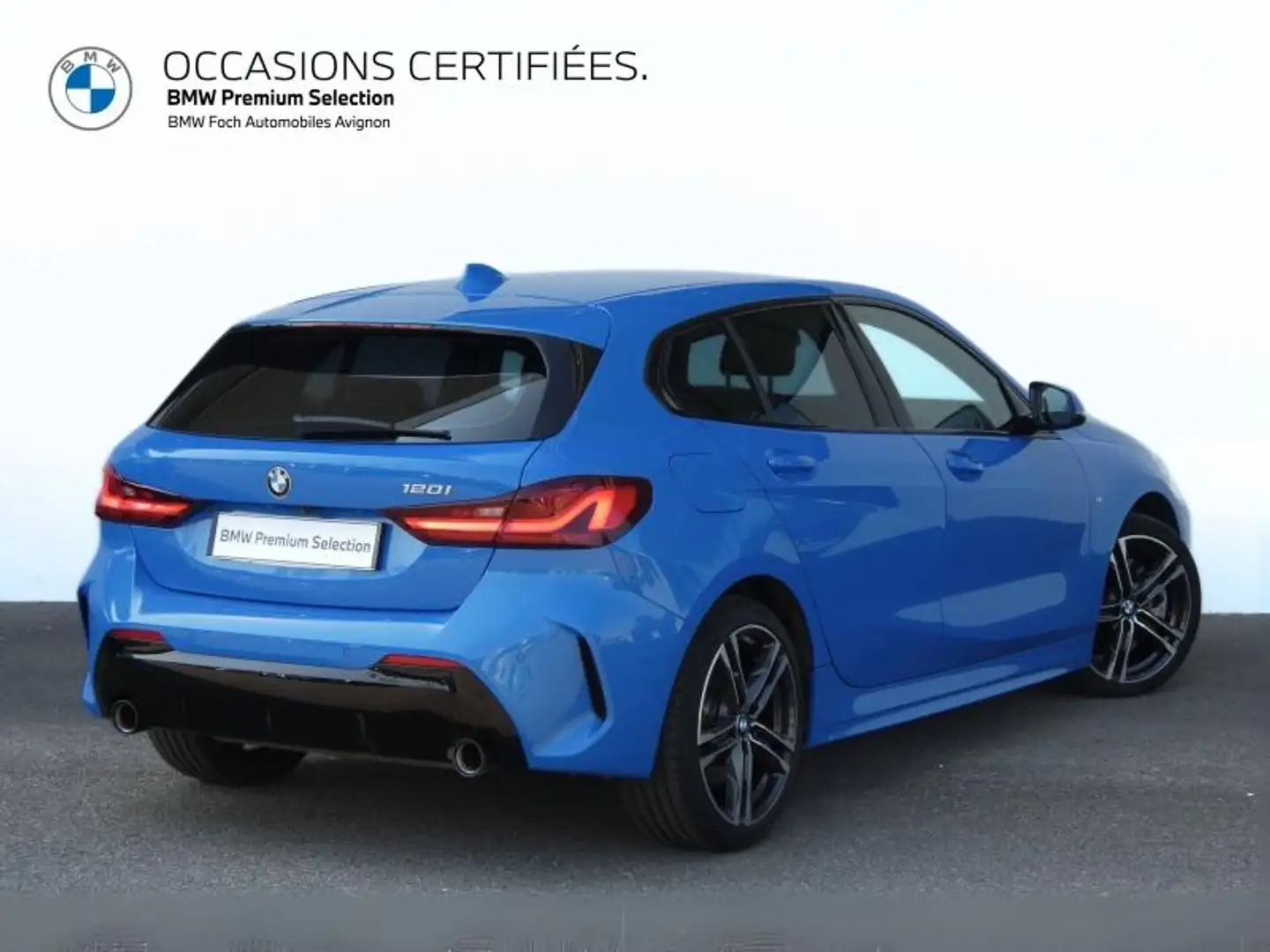 BMW 120 120iA 178ch M Sport DKG7 9cv Bleu - 2