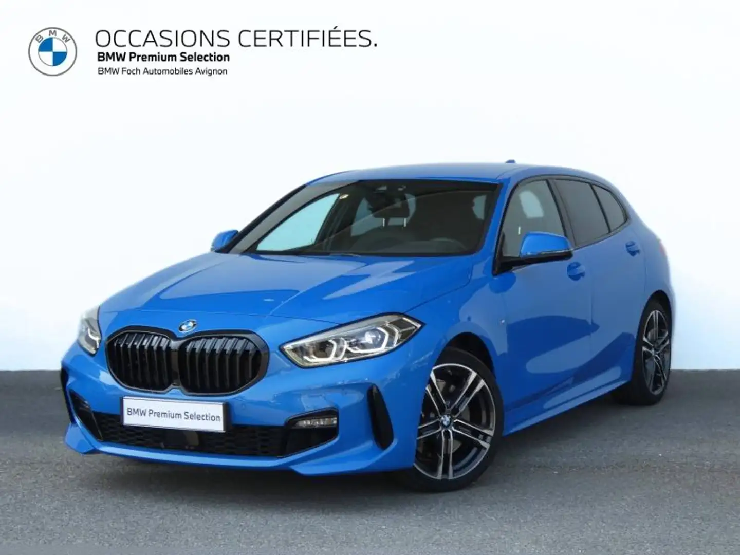 BMW 120 120iA 178ch M Sport DKG7 9cv Bleu - 1