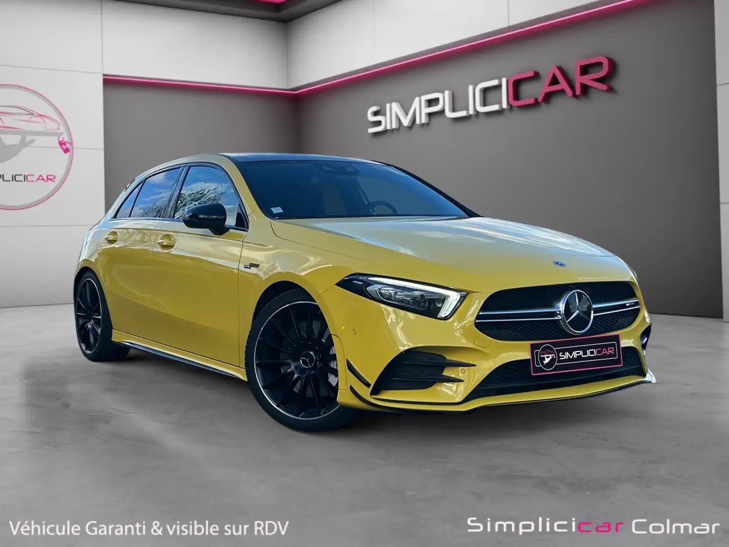 Mercedes-Benz A 35 AMG Classe A 35 Mercedes-AMG 7G-DCT Speedshift AMG 4Matic Jaune - 1
