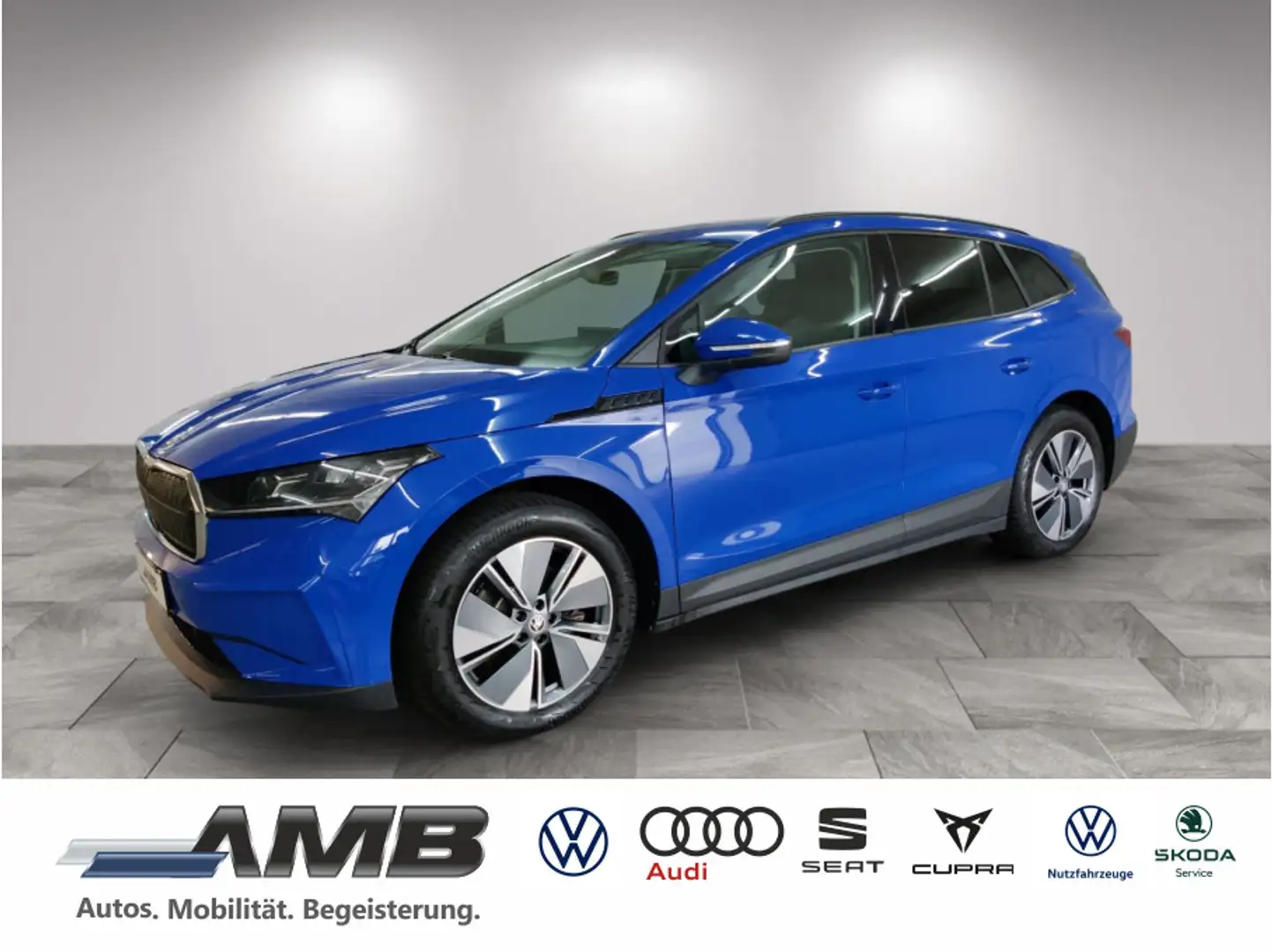 Skoda Enyaq 60 Loft/AHK/Matrix-LED/Navi/Sitzhzg Blau - 1