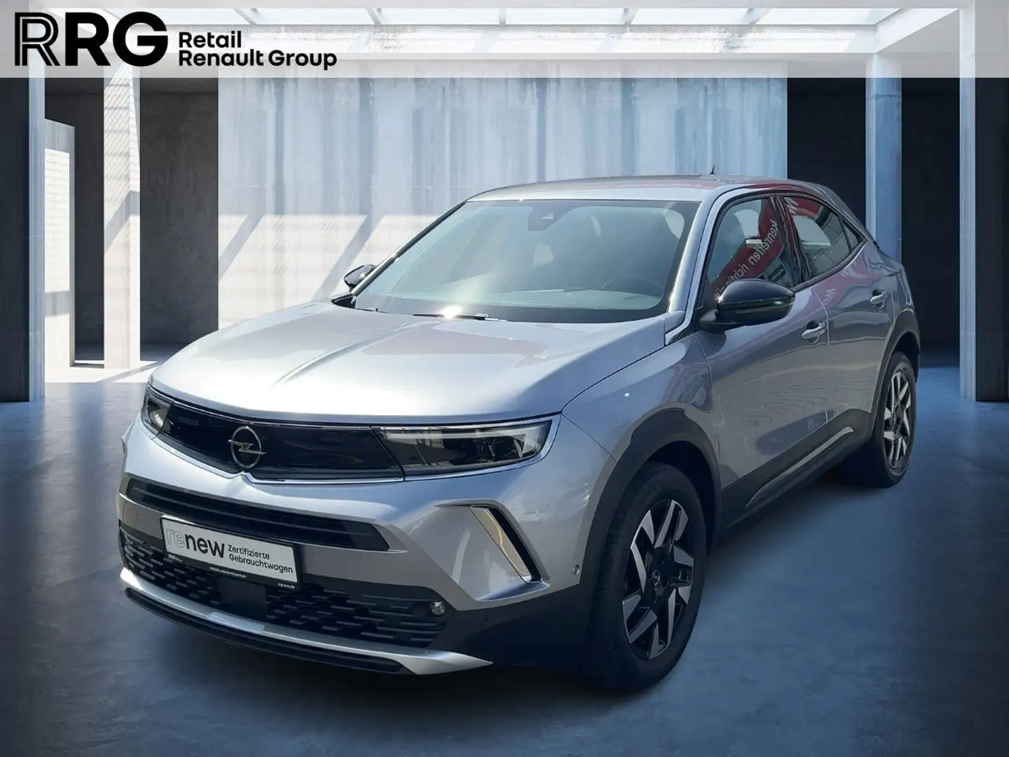 Opel Mokka 1.2 TURBO ELEGANCE APPLE-CARPLAY NAVI PDC Grau - 1