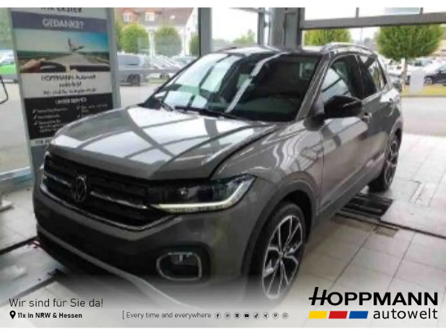 Volkswagen T-Cross 1.0 TSI Style AHK KAMERA App-Connect Silber - 1