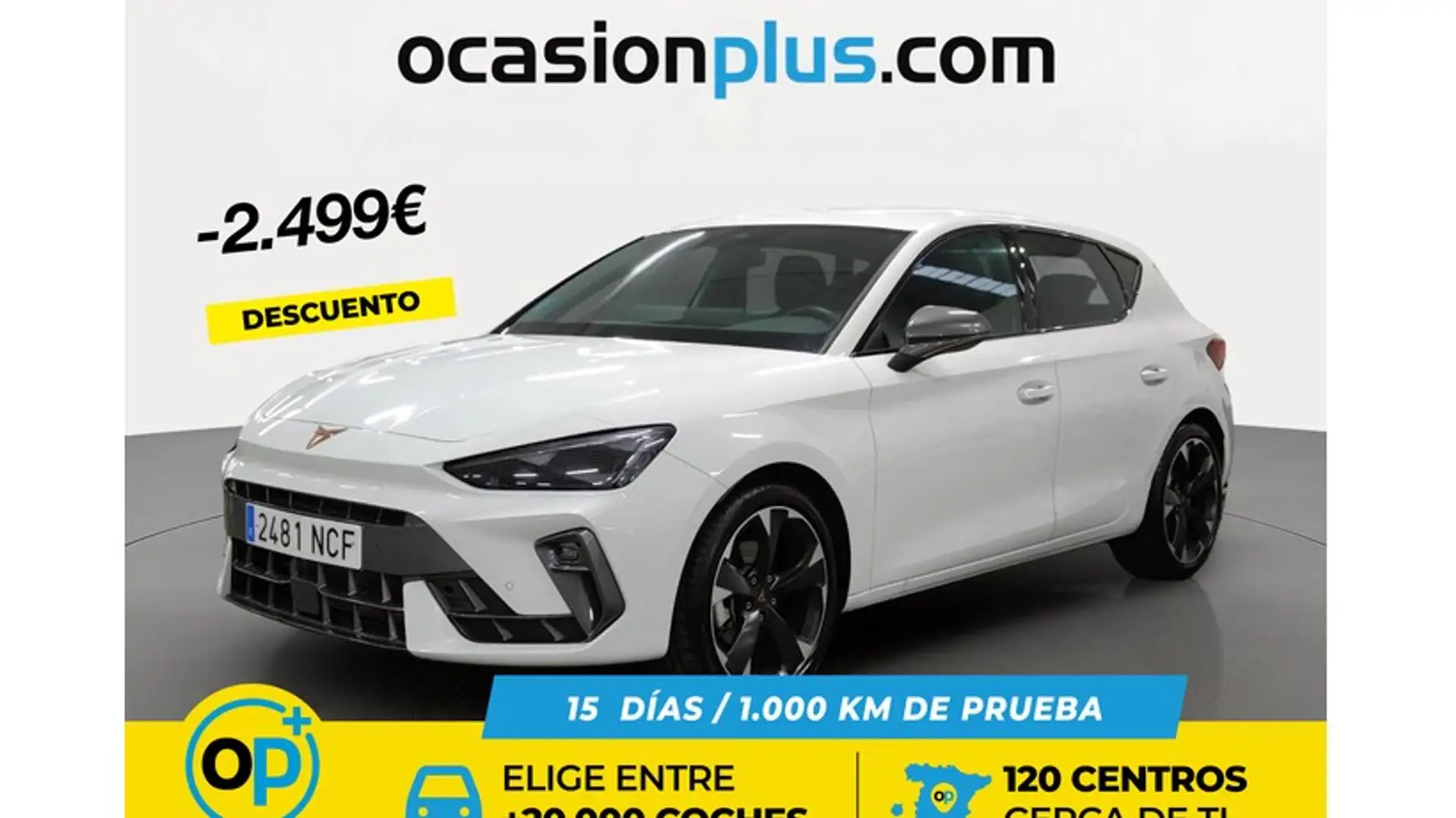 CUPRA Leon 1.5 eTSI 110 DSG Blanc - 1