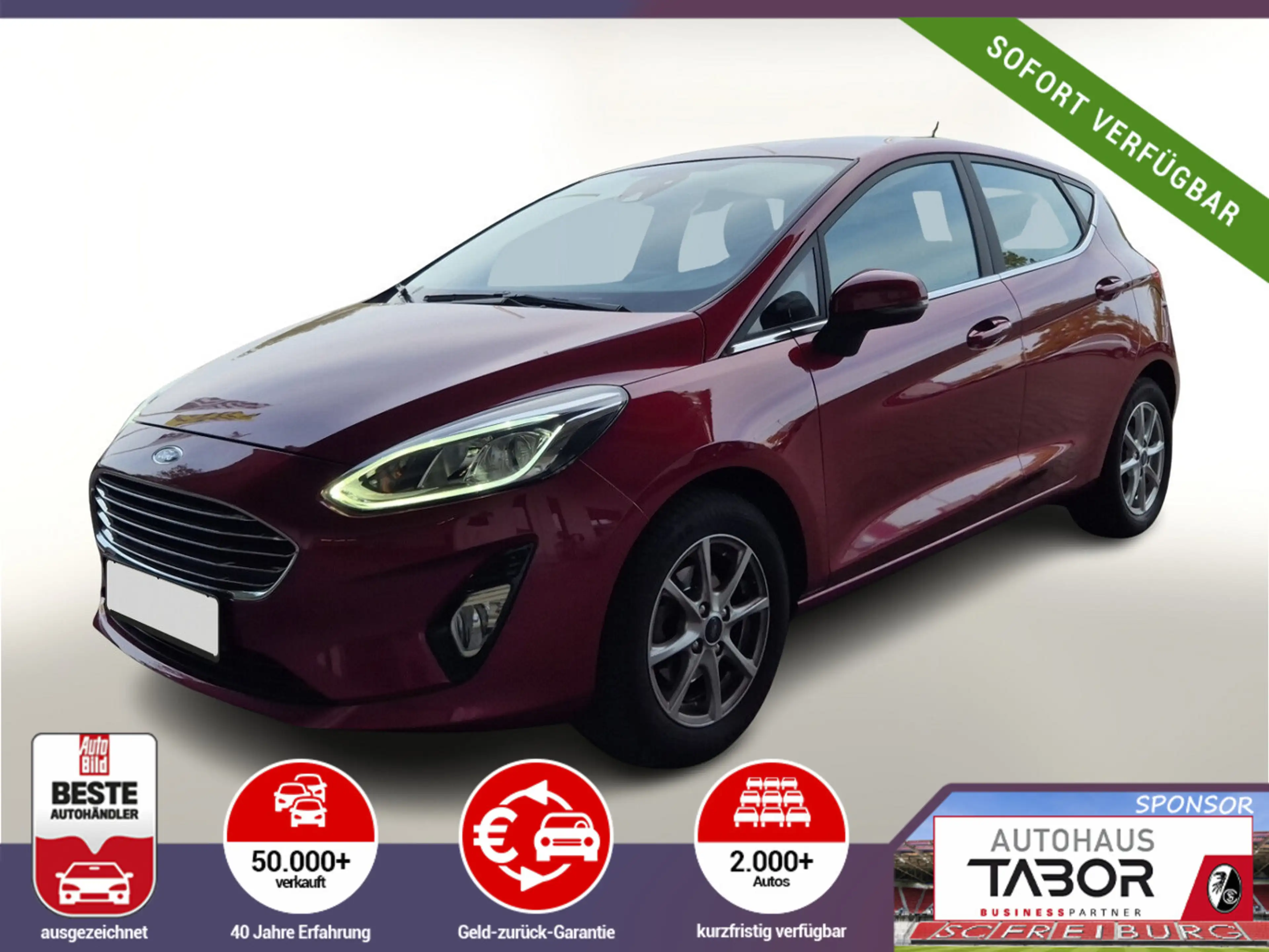 Ford Fiesta 1.0 EcoBoost 95 Titanium Tempomat PDC 15Z