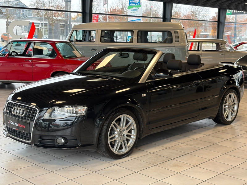 Audi A4 Cabriolet 2.0 TDI · S Line  Alcantara · Navi — photo 8
