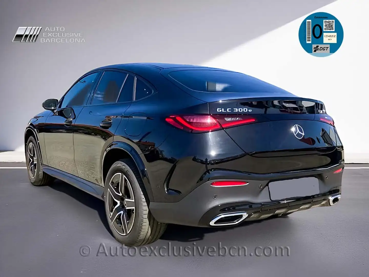 Mercedes-Benz GLC 300 Coupé 300de 4Matic Noir - 2