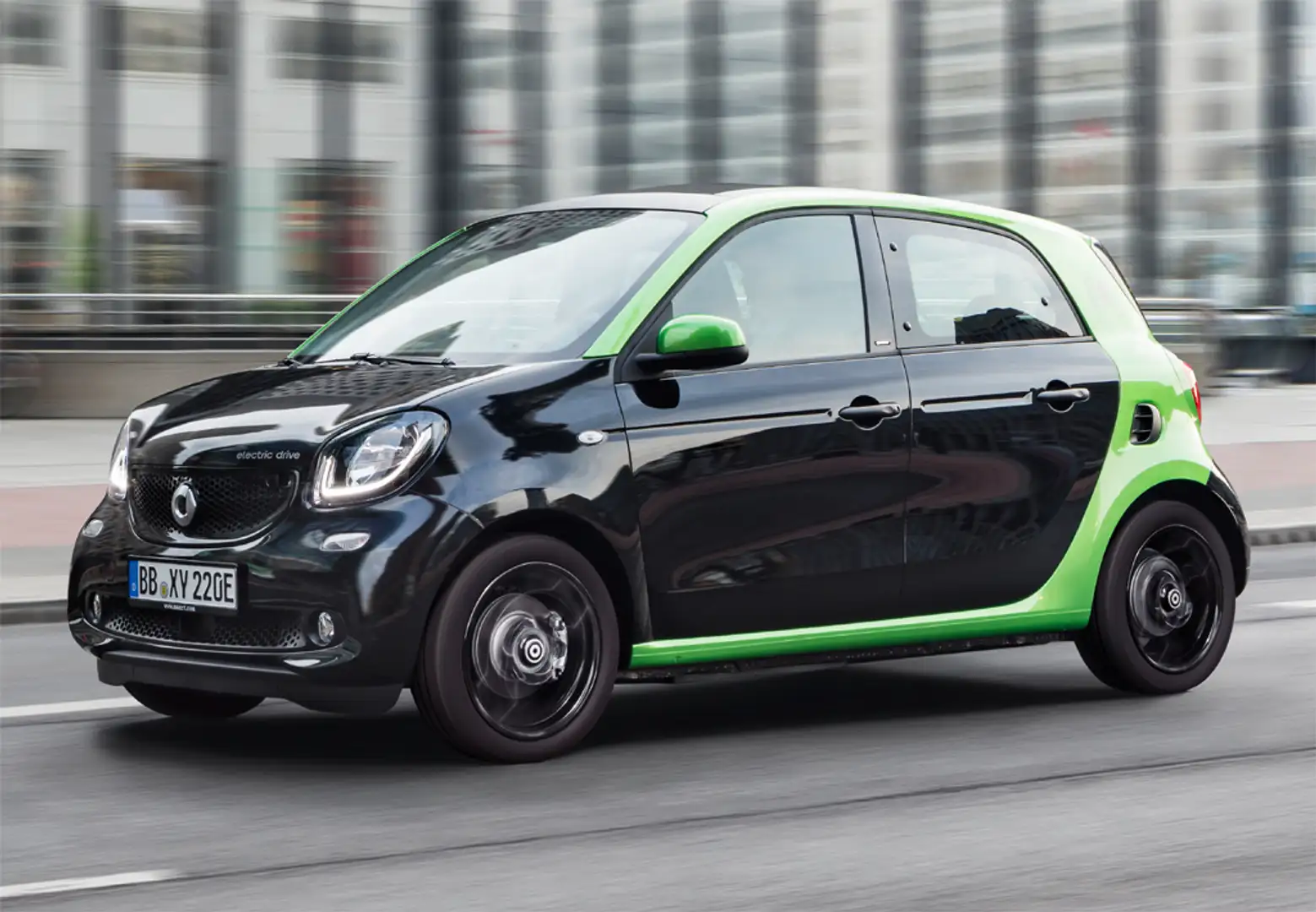 smart forFour Electric Drive Blanc - 1