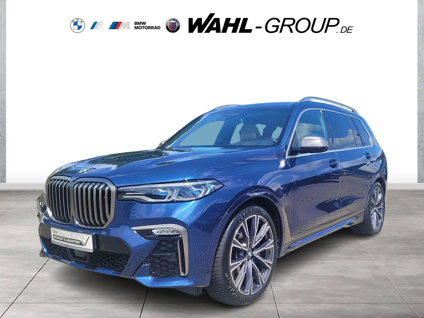 BMW X7 M 50i AHK Laser Standhzg Pada Sound IntegrLenk Blau - 1