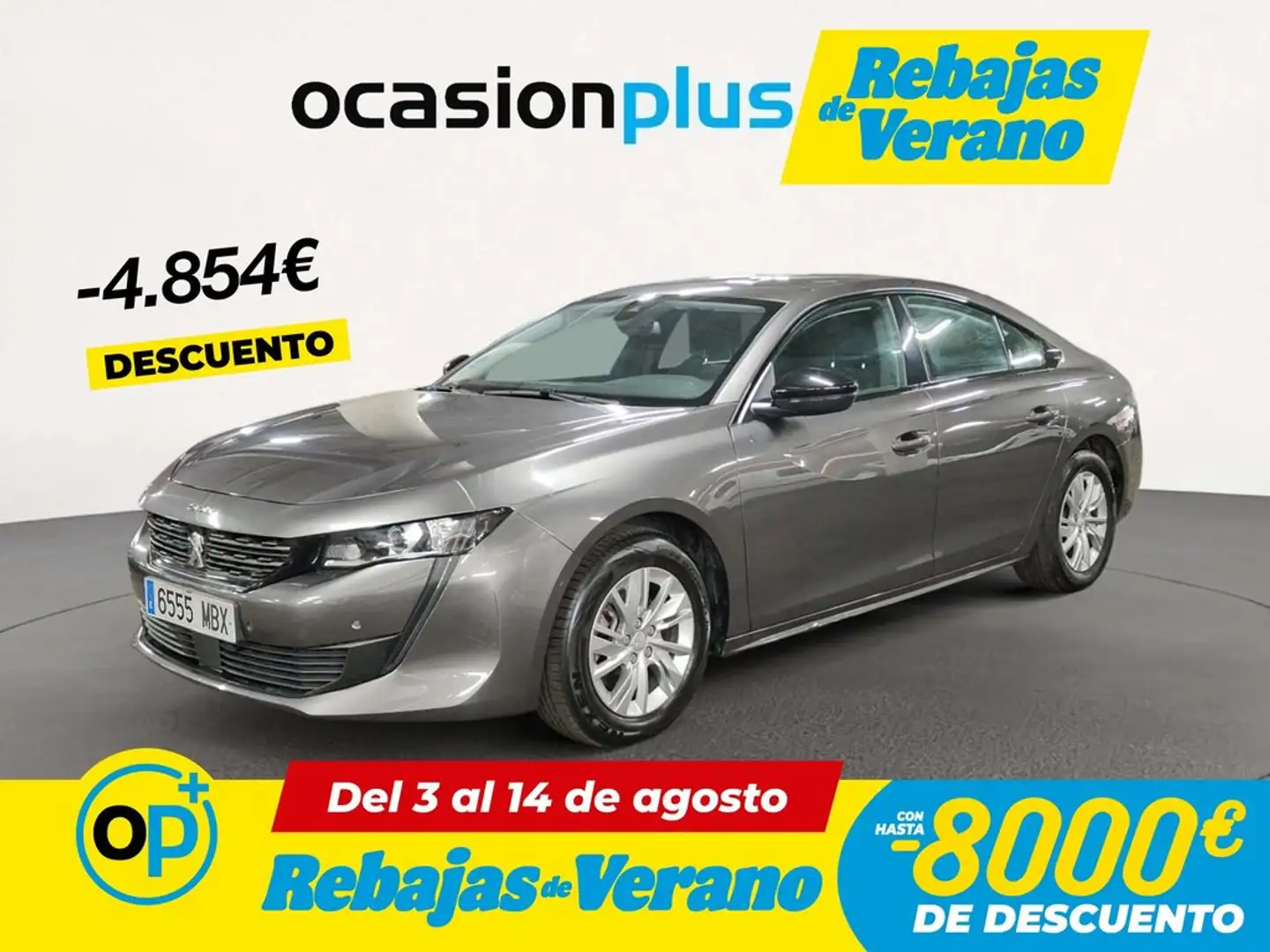 Peugeot 508 1.2 PureTech S&S Active Pack EAT8 130 Gris - 1