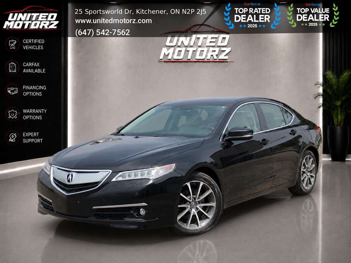 2015 Acura TLX Elite 4dr Sdn SH-AWD 3.5L 6cyl~SAFETY CERTIFIED~