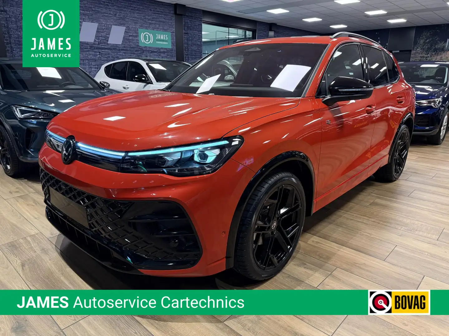 Volkswagen Tiguan 1.5 eTSI R-Line Edition |Stoel/stuur verwarm|Massa Rood - 1