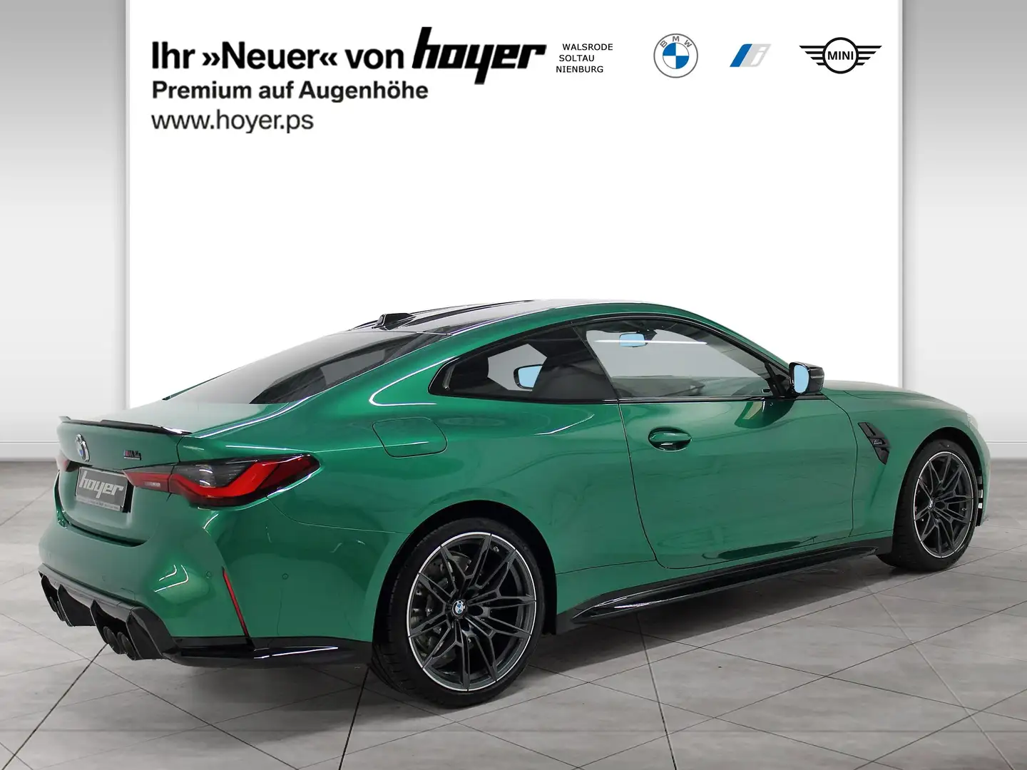 BMW M4 Competition Coupe Laserlicht M Drivers Package Grün - 2