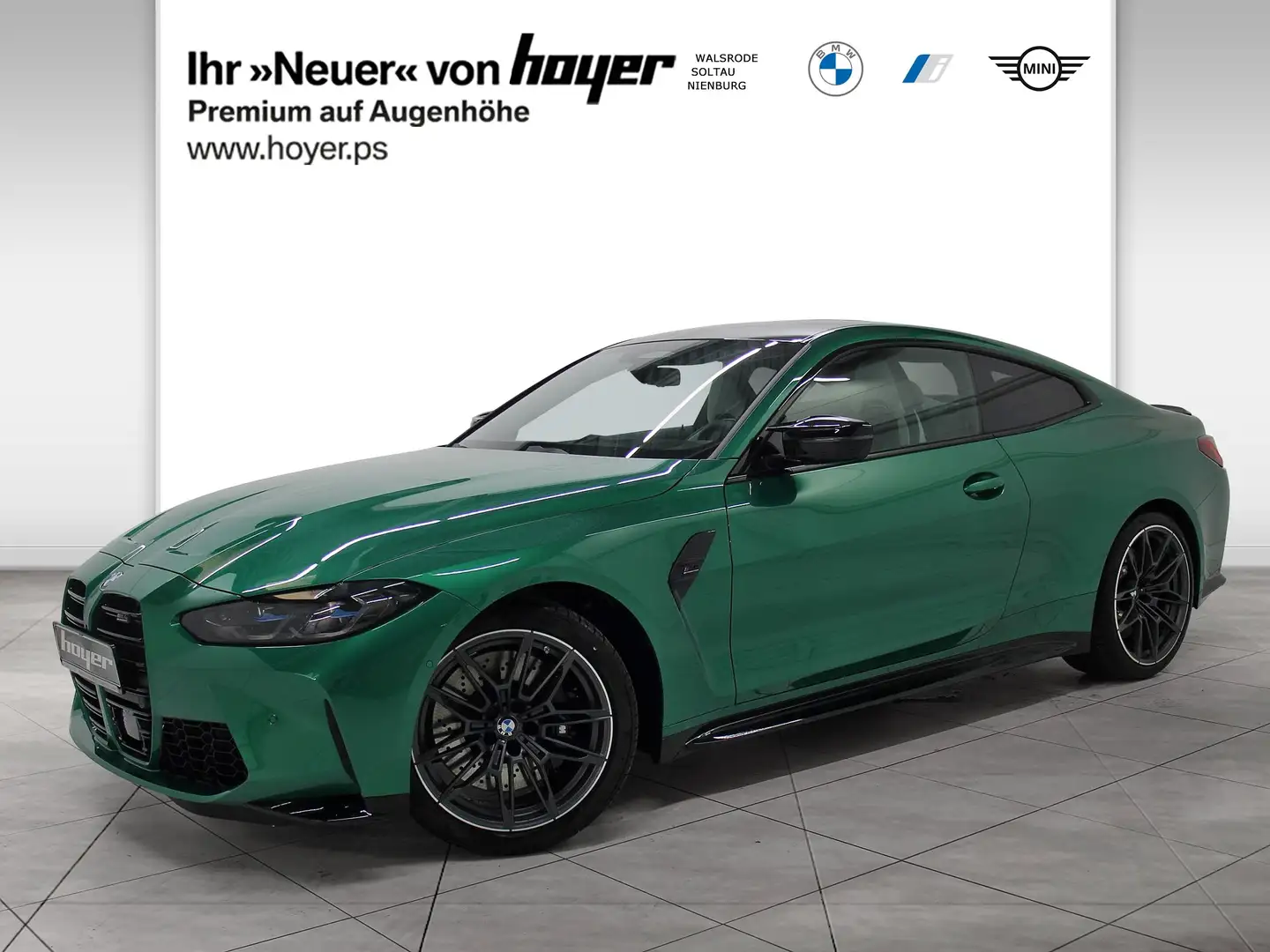 BMW M4 Competition Coupe Laserlicht M Drivers Package Grün - 1