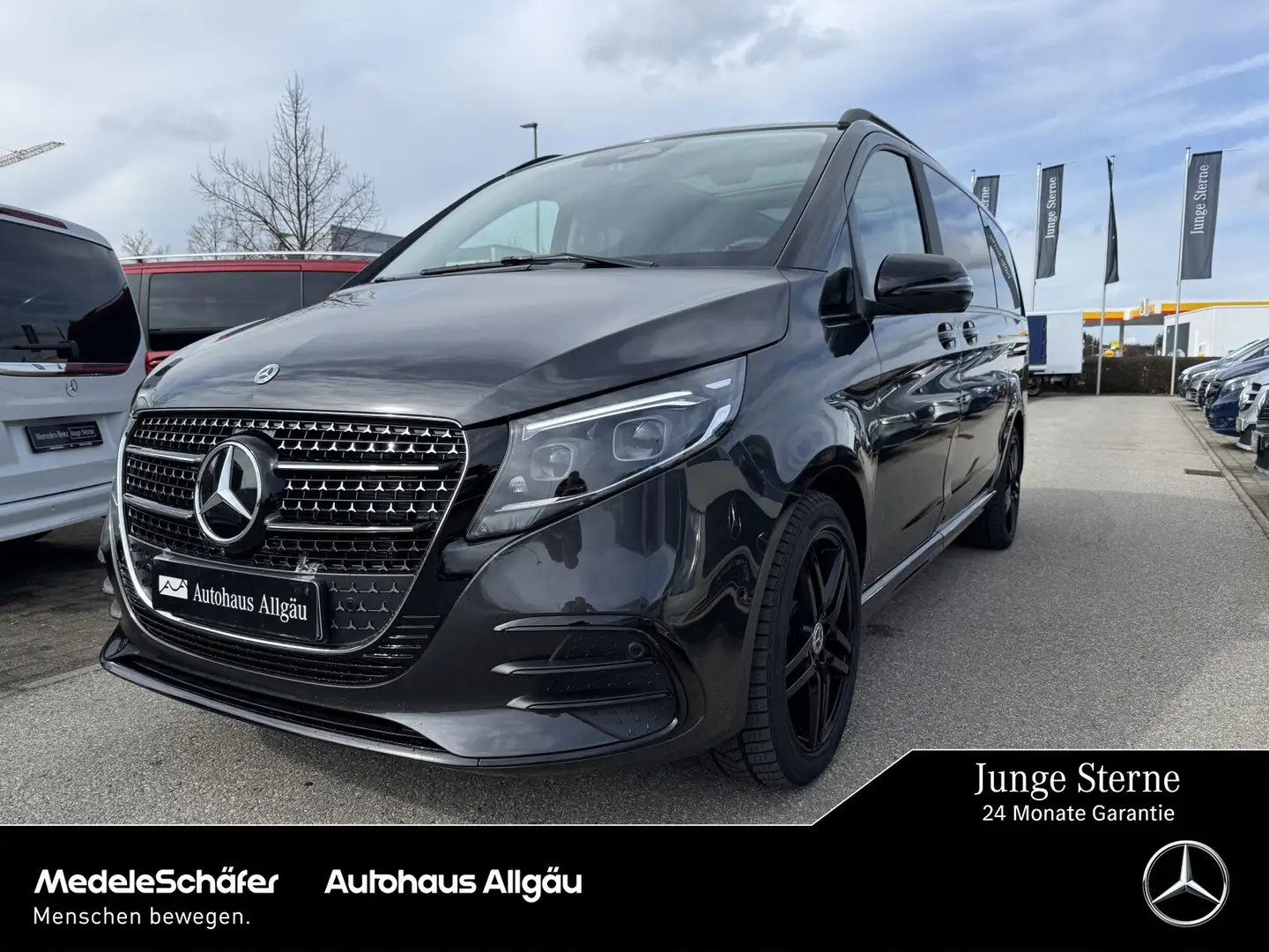 Mercedes-Benz V 300 V 300 d 4MATIC AVANTGARDE Lang AMG Line/4m/Sport Grau - 1