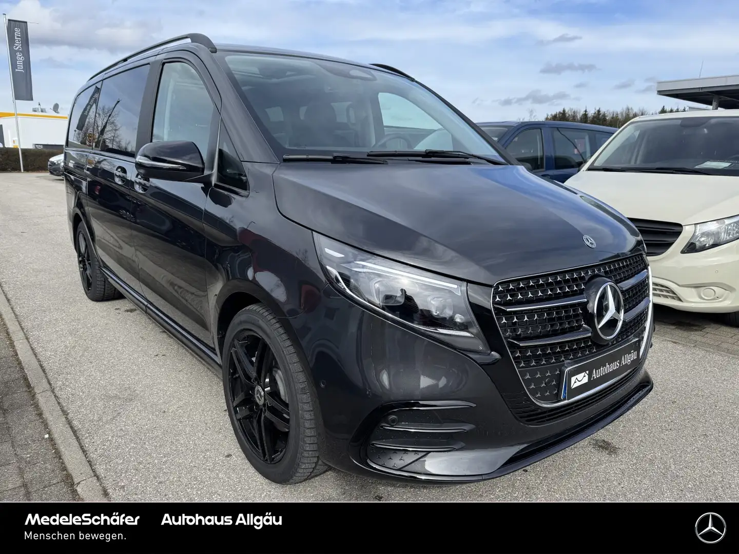 Mercedes-Benz V 300 V 300 d 4MATIC AVANTGARDE Lang AMG Line/4m/Sport Grau - 2