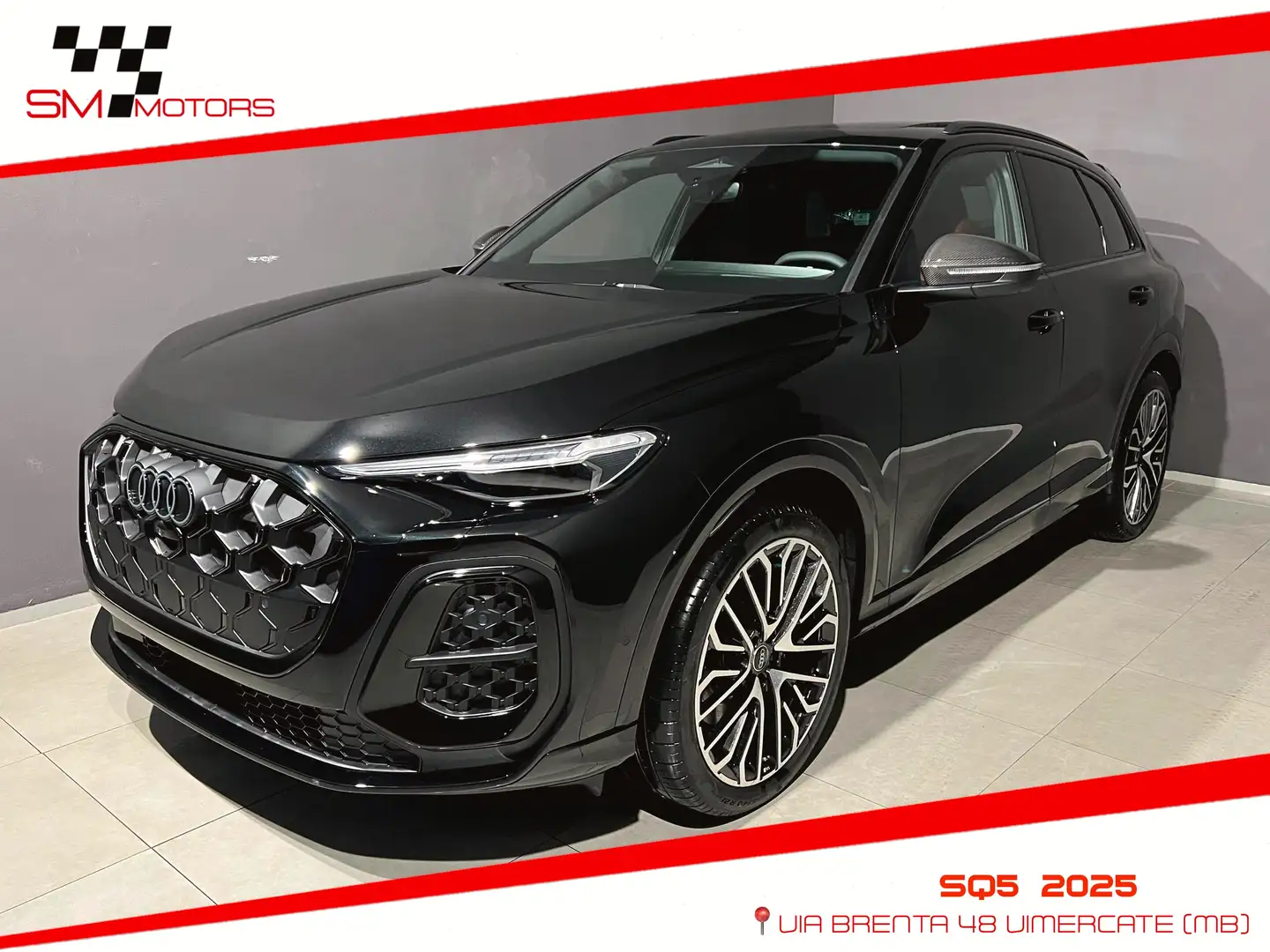 Audi SQ5 Spb 3.0tfsi mhev+ Launch edition 367cv PRONTA CONS Noir - 1