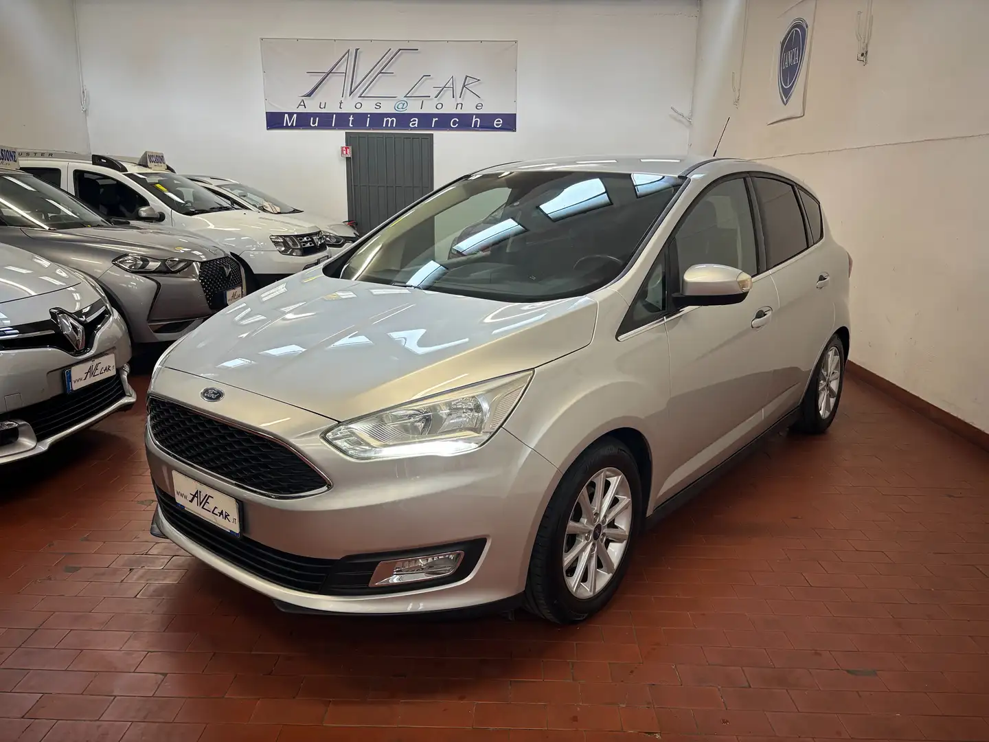 Ford C-Max 1.6 Titanium Gpl OK NEOPATENTATI 1 PROPRIETARIA Argento - 1