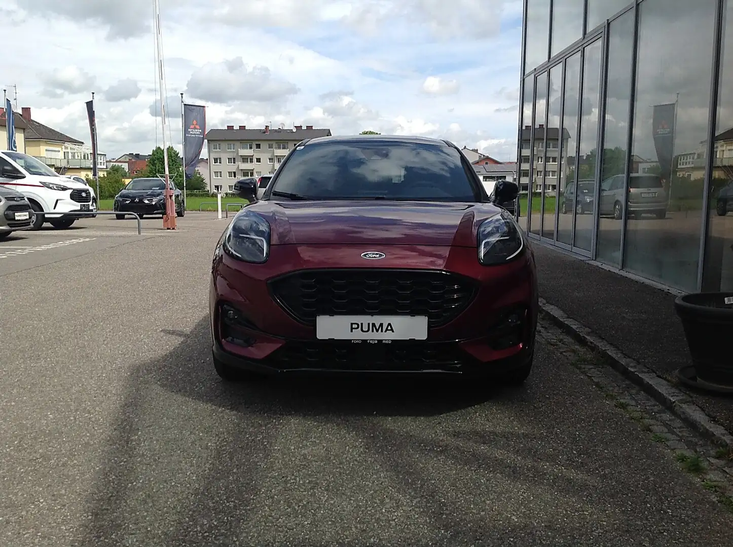 Ford Puma 1,0 EcoBoost Hybrid Vivid Ruby Edition Rot - 2