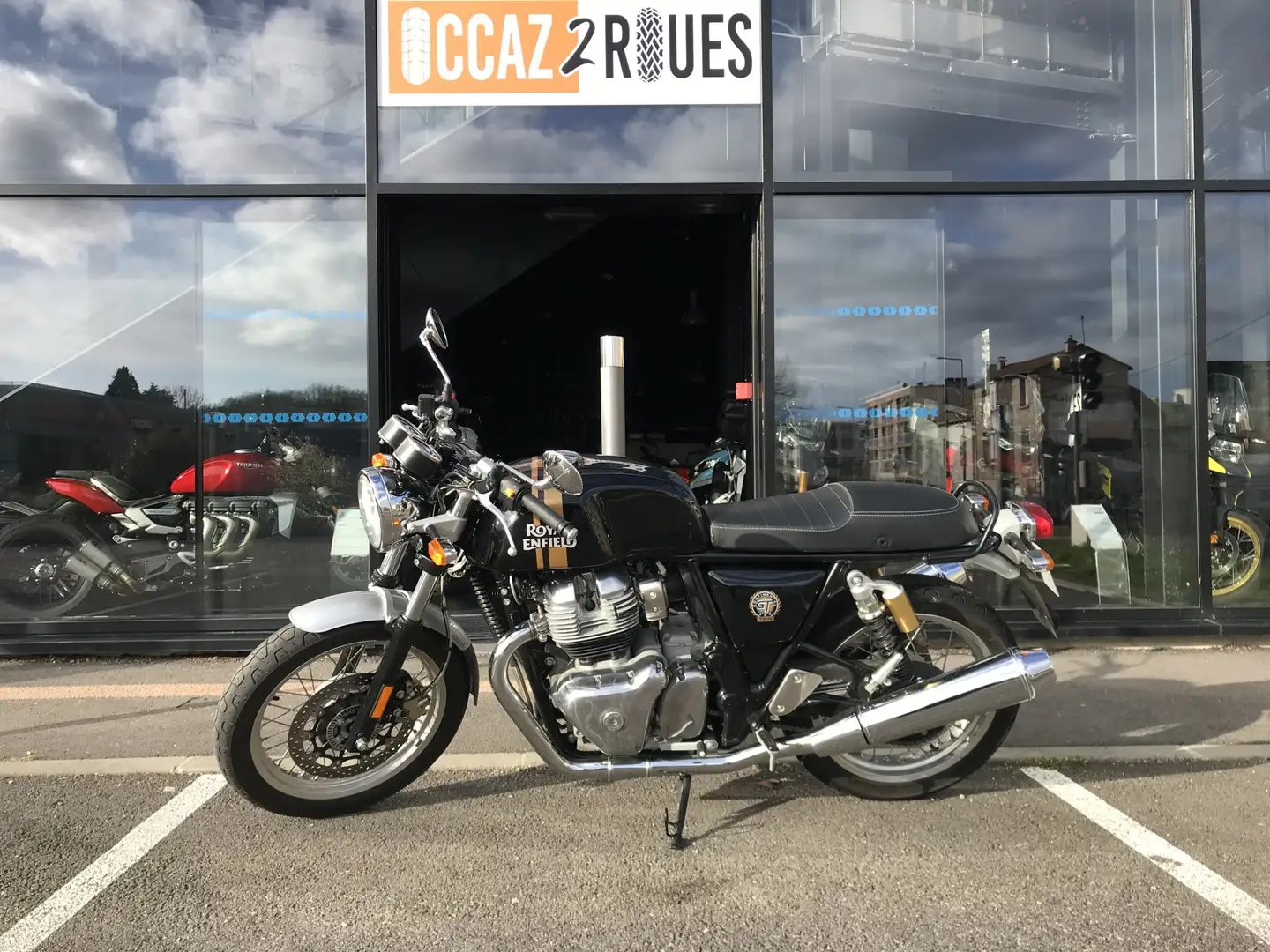 Royal Enfield Continental GT Negru - 1