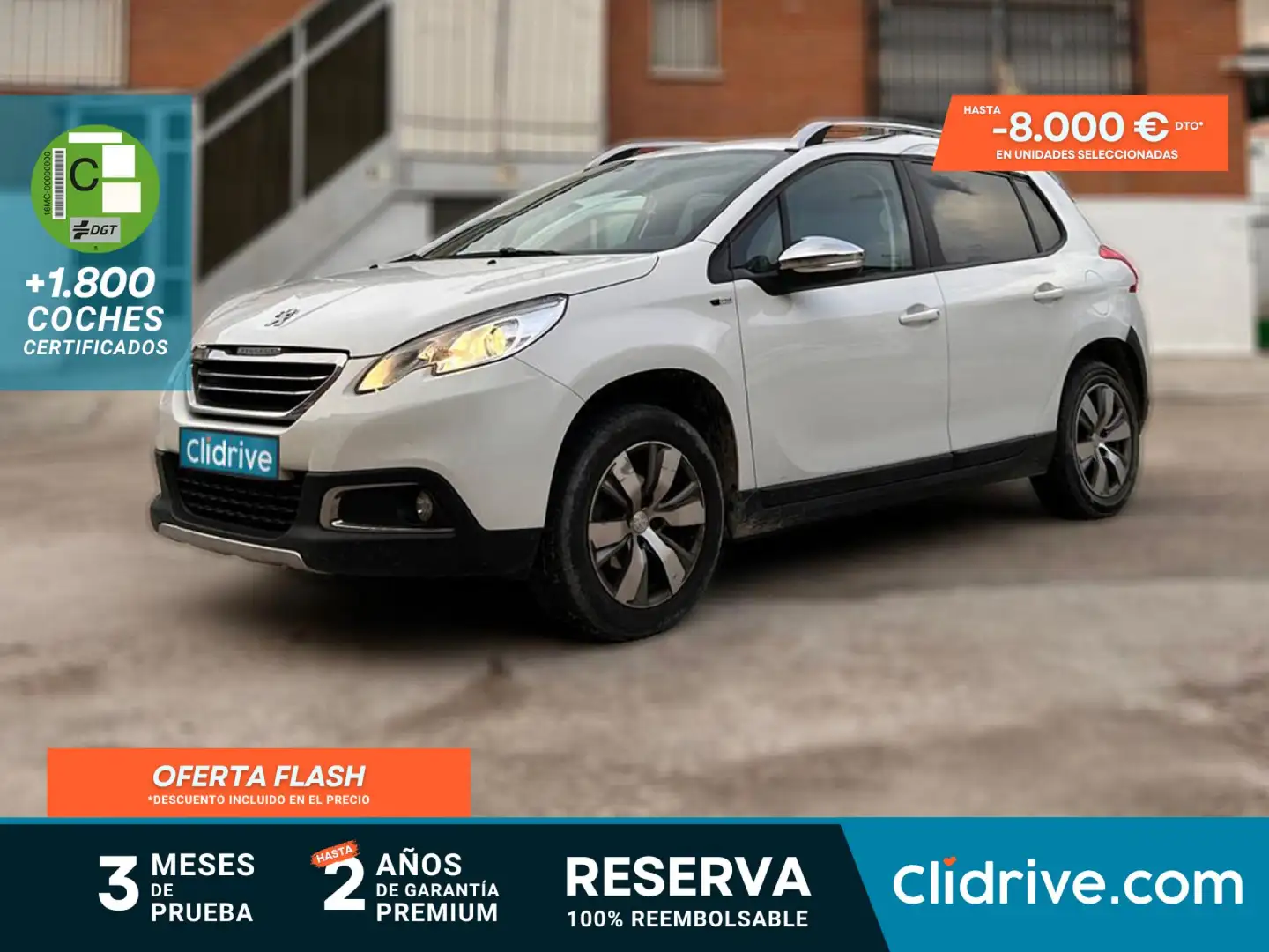 Peugeot 2008 Style 1.2 VTi 82 Blanco - 1