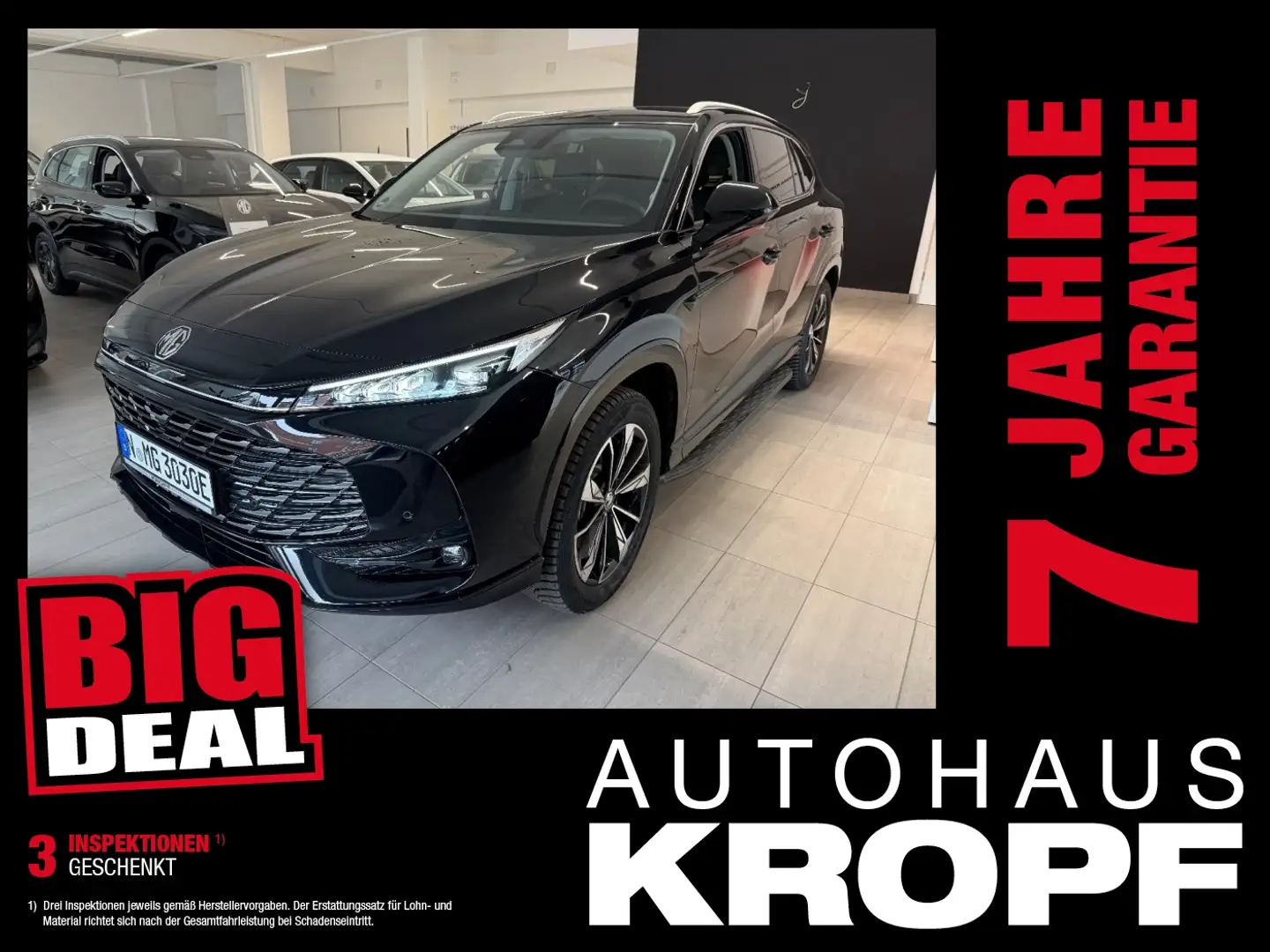 MG HS PHEV Luxury 360Grad,SHZ,PDC,NAVI,LED,Autom. Noir - 1