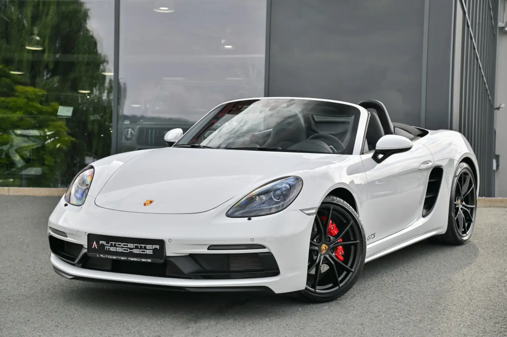 Porsche Boxster 718 GTS PDK Navi* Chrono* erst 13.990 km Blanc - 2