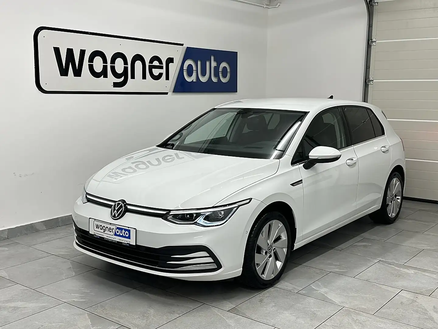 Volkswagen Golf 2,0 TDI Style.LED/ACC/Navi/HeadUp/RFK/Massage Weiß - 2