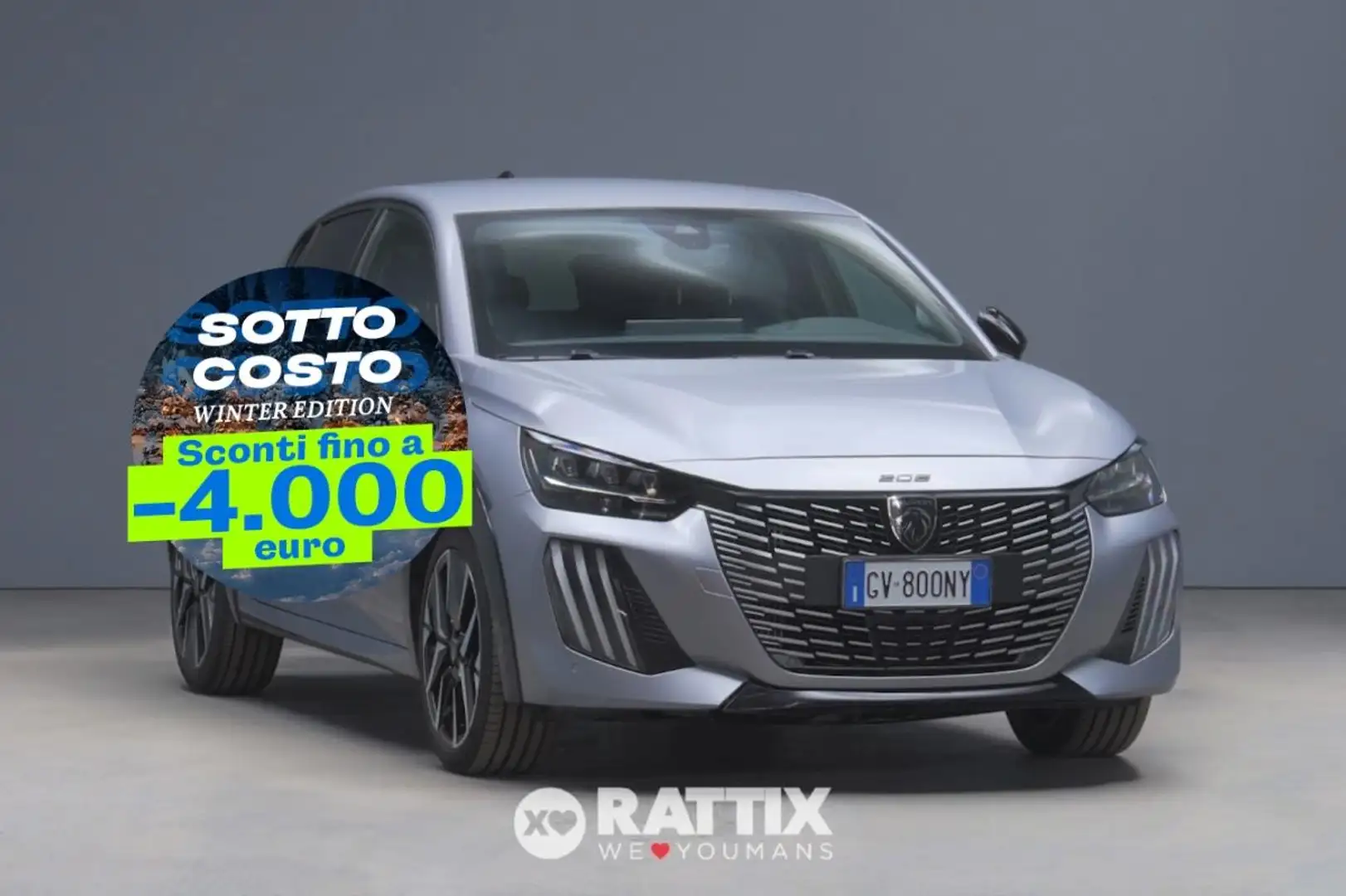 Peugeot 208 1.2 Puretech 100CV GT Grigio - 1