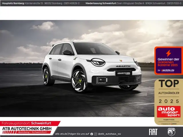 Abarth 54kWh Turismo LED Apple CarPlay Klimaautom DAB
