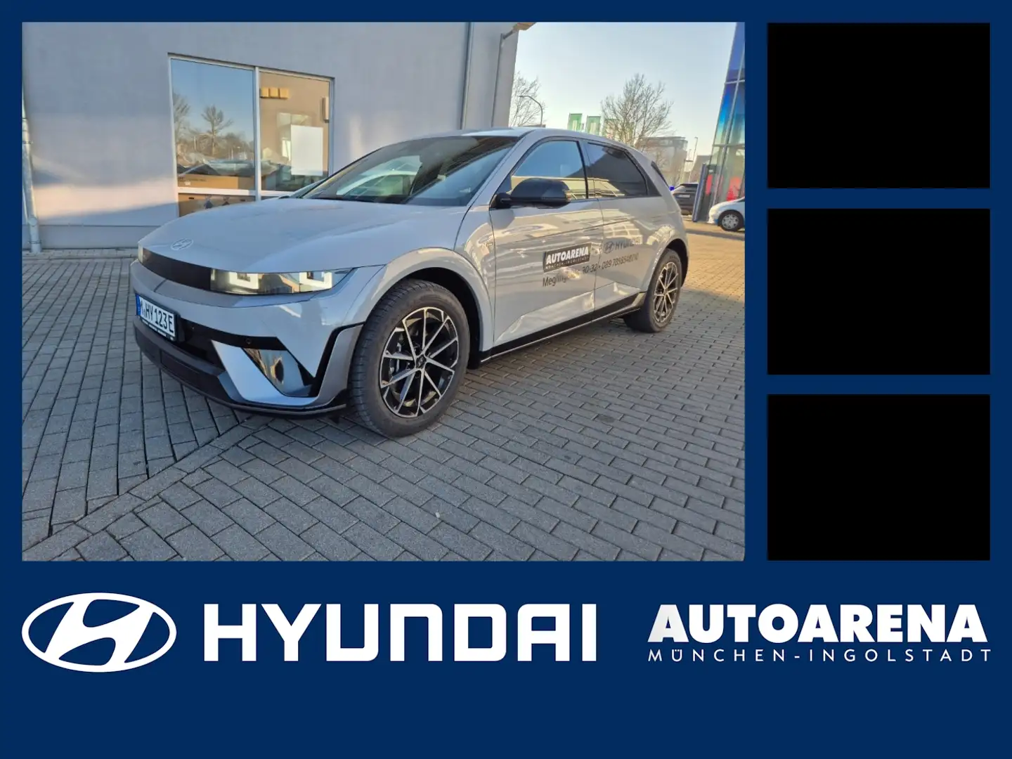 Hyundai IONIQ 5 N Line Elektro FLA SpurH MATRIX elSitz Grijs - 1