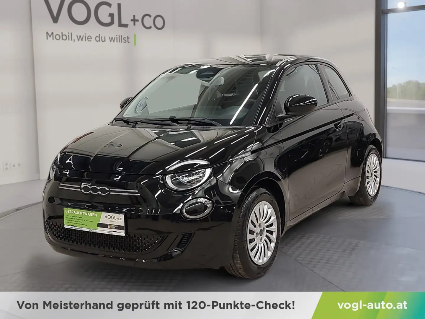 Fiat 500e Action 23,8 kWh Noir - 1